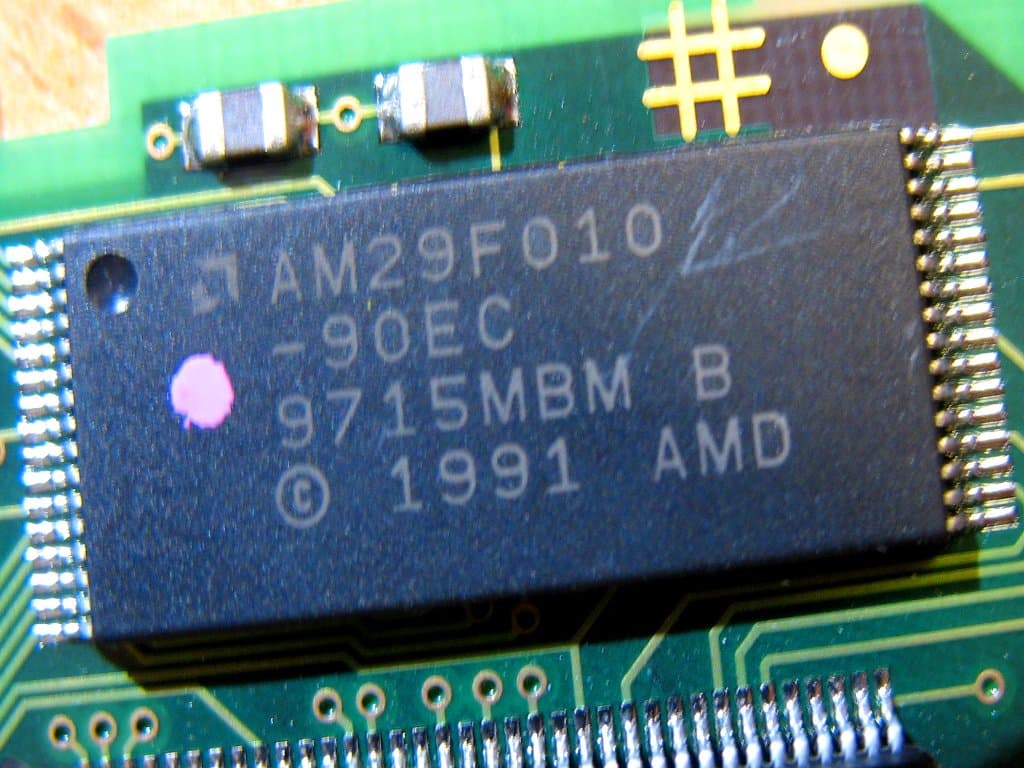Soldered TSOP32